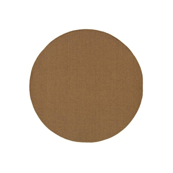 Sphinx By Oriental Weavers Oriental Weavers Karavia 2061N 8 and apos; Round Round - Tan/ Tan-Polypropylene K2061N240RDST - main